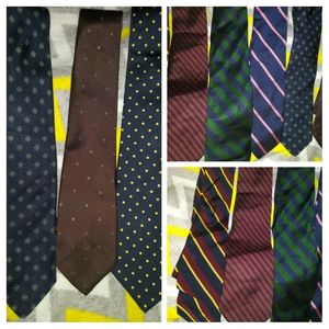 *SOLD* Neck Ties Brooks Brothers Dior Faconnable